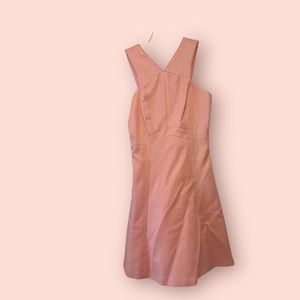Shoshanna pink shimmer cocktail dress, size 0